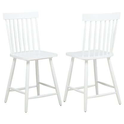 Andrews Windsor Counter Height Dining Side Chair White (Set of 2)