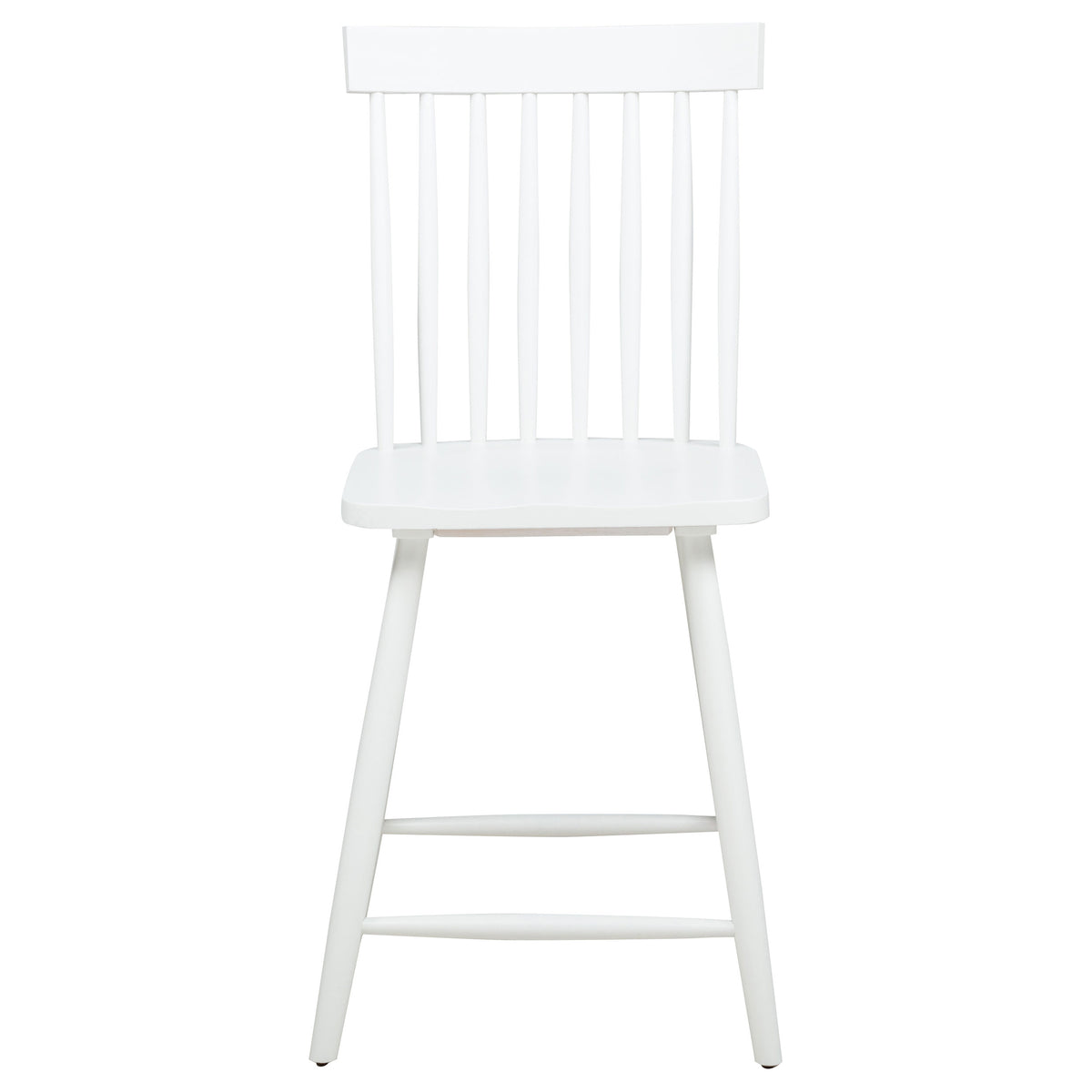 Andrews Windsor Counter Height Dining Side Chair White (Set of 2)