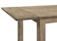 Cardova 87-inch Solid Wood Extension Dining Table Vineyard Oak