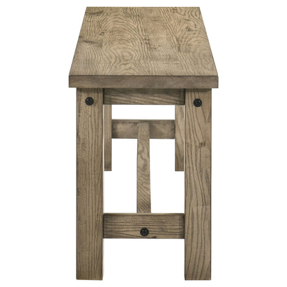 Cardova 51-inch Solid Wood Dining Bench Vineyard Oak