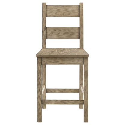 Cardova 5-piece Counter Height Dining Table Set Vineyard Oak