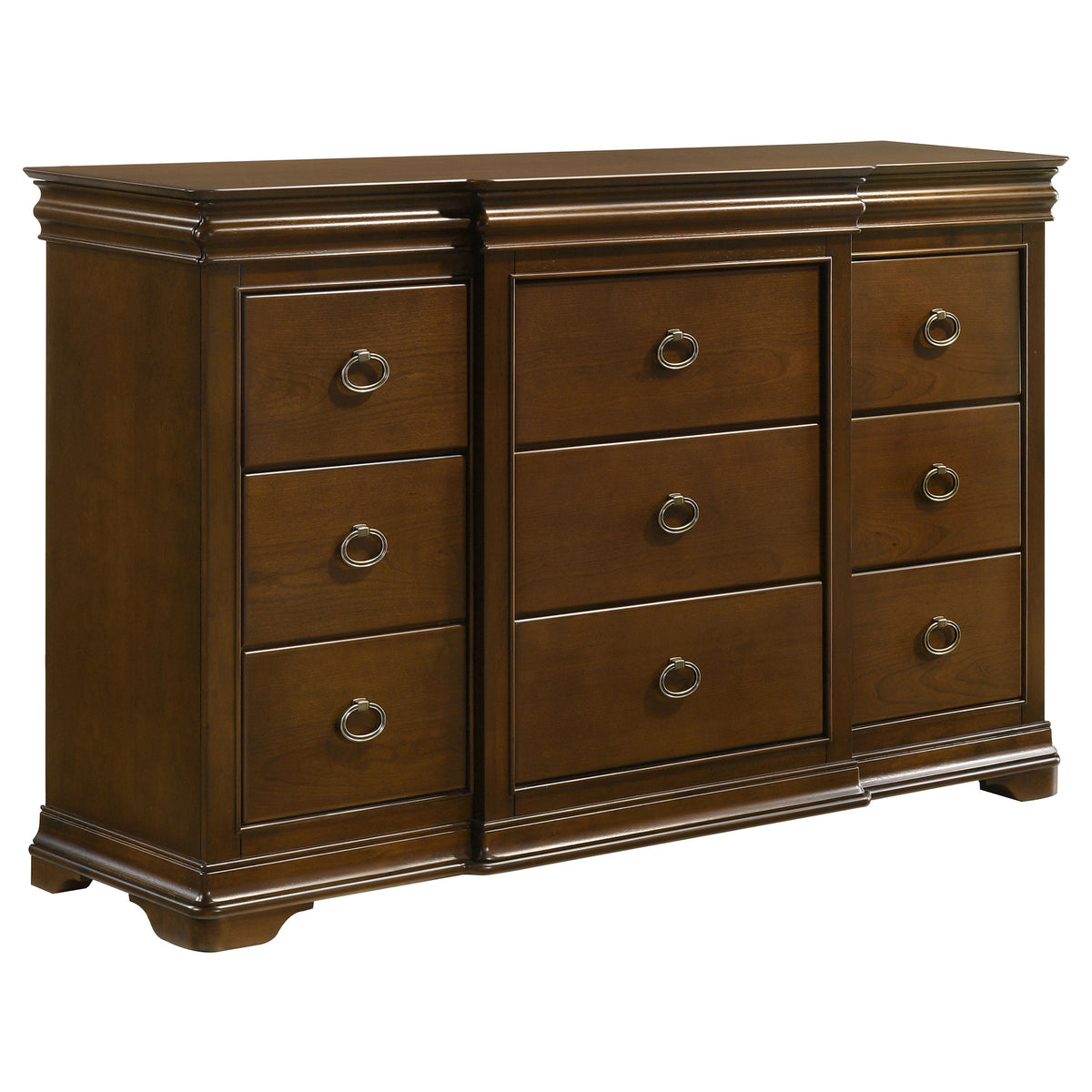 Garland 5-piece Eastern King Bedroom Set Brown Cherry