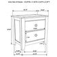 Hazlewood 2-drawer Nightstand Bedside Table Vineyard Oak