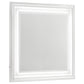 Cassia 4-piece Eastern King LED Bedroom Set White High Gloss