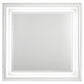 Cassia 4-piece Eastern King LED Bedroom Set White High Gloss