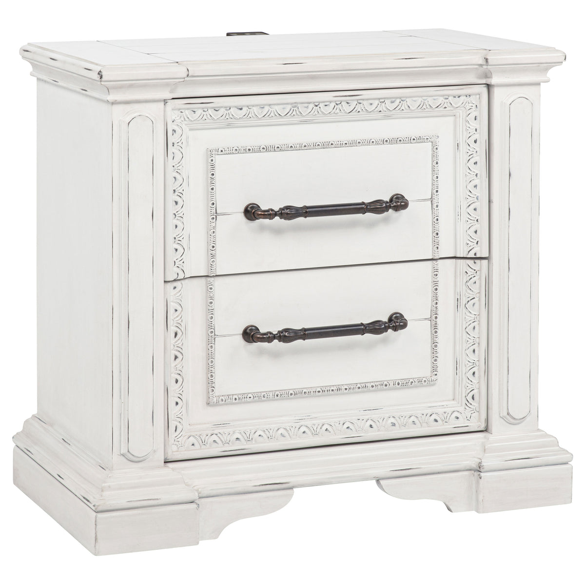 McKinney 4-piece Queen Bedroom Set Vintage White