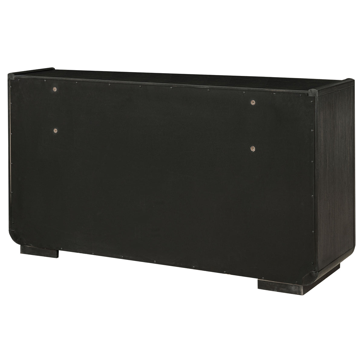 Leandro 8-drawer Bedroom Dresser Cabinet Burnished Black