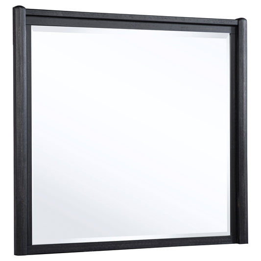 Leandro Dresser Mirror Burnished Black
