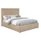 Lawson 54-inch Upholstered Eastern King Platform Bed Saddle