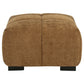 Octavia Upholstered Rectangular Ottoman Amber
