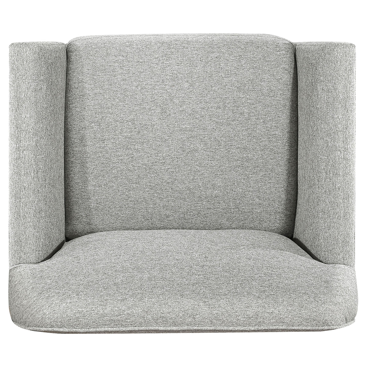Vaughn 3-piece Fabric Upholstered Flared Arm Sofa Set Grey