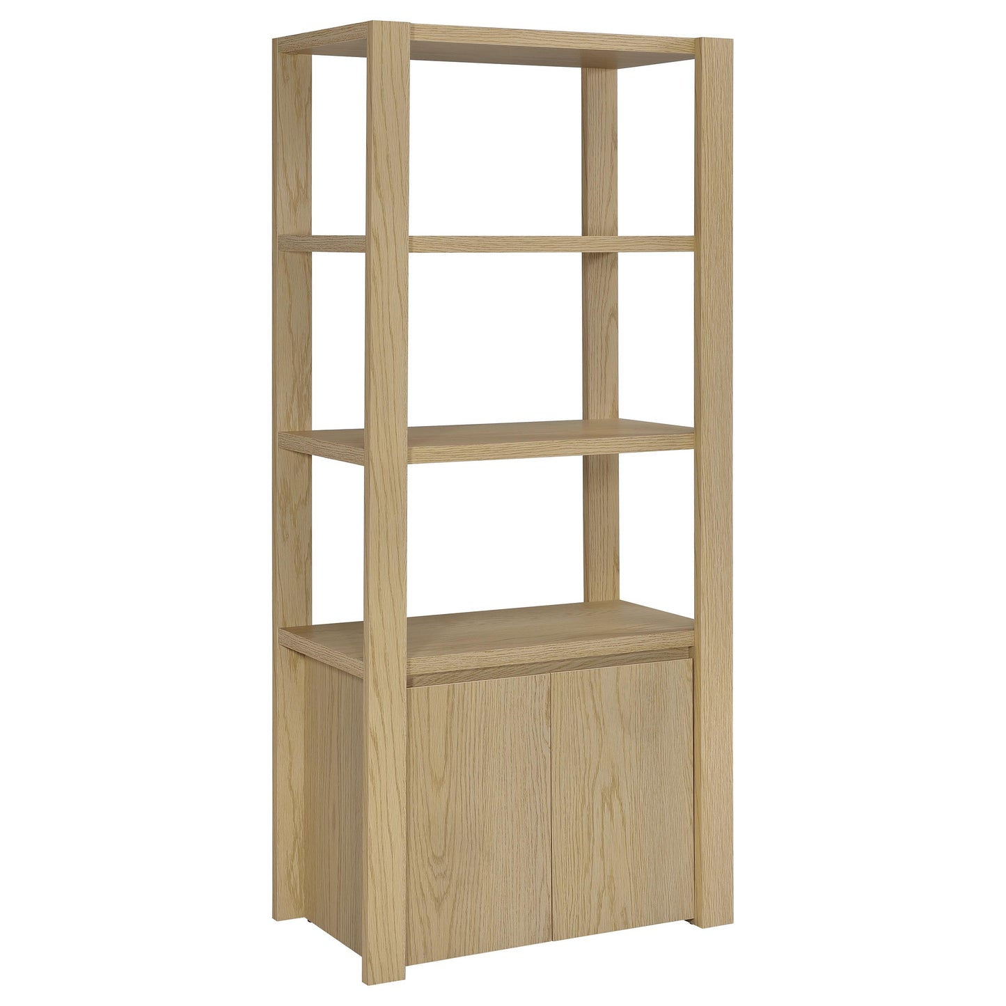 Laurelton 3-piece Entertainment Center TV Stand Light Oak