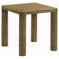 Castlewood 2-piece Cocktail Coffee Table Set Brown Oak
