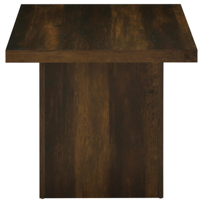 Devar 3-piece Square Coffee and End Table Set Dark Pine