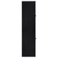 Denison 67-inch 2-door Media Tower Storage Cabinet Black