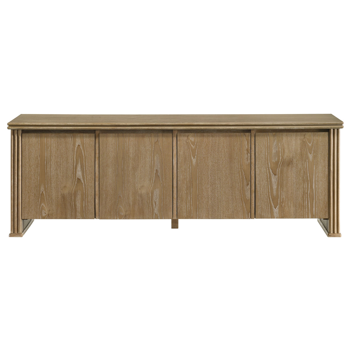 Adina 70-inch TV Stand Media Console Distressed Light Brown