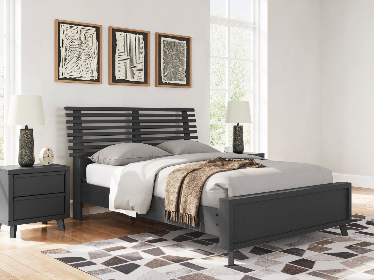 Ashley Express - Danziar Full Slat Panel Bed