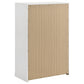 Ines 5-piece Queen Bedroom Set Grey and White High Gloss