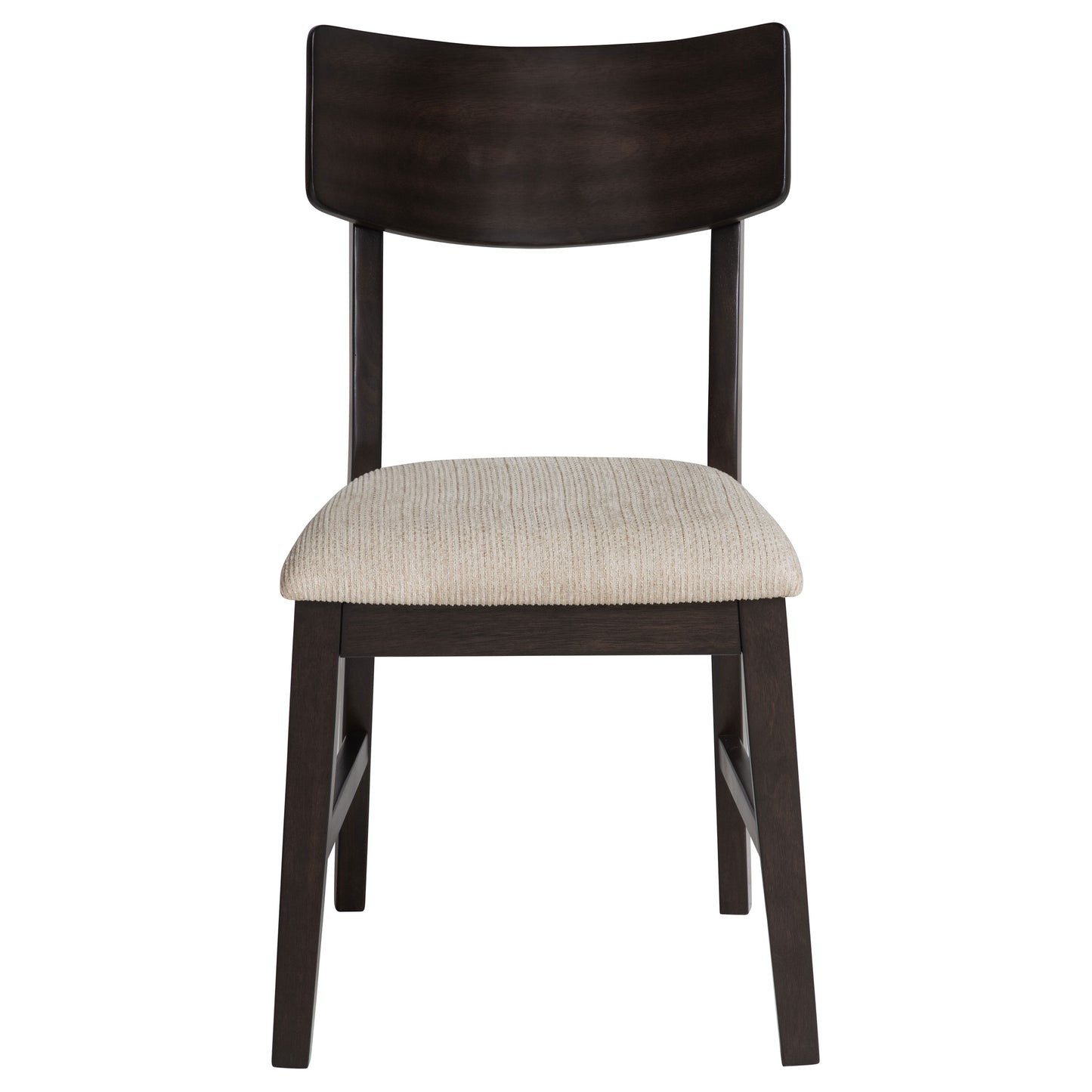 Catley 5-piece Round Drop Leaf Dining Table Set Dark Coffee