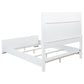 Gracemont 57-inch Queen Panel Bed Grey and White