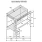 Bettoni Metal Full Over Twin Workstation Bunk Bed Matte Black