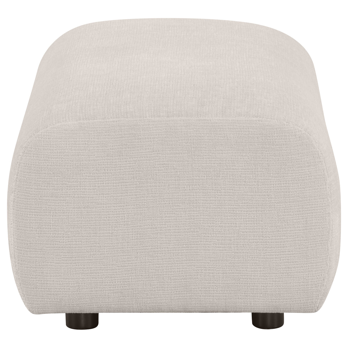 Burnett 4-piece Chenille Upholstered Sofa Set Ivory