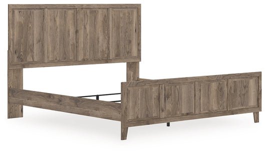 Rusticott King Panel Bed