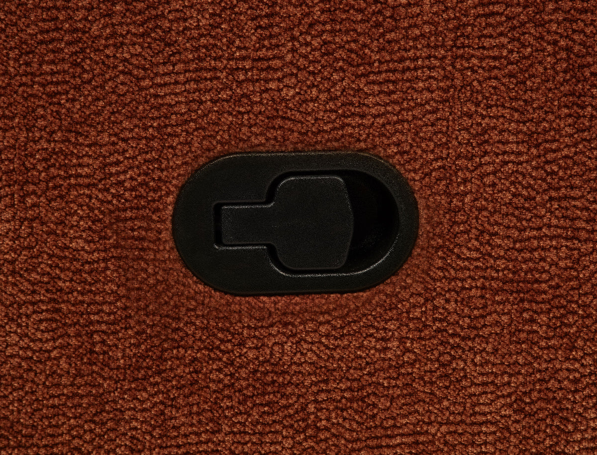 Navarro 2-piece Upholstered Reclining Sofa Set Burnt Orange