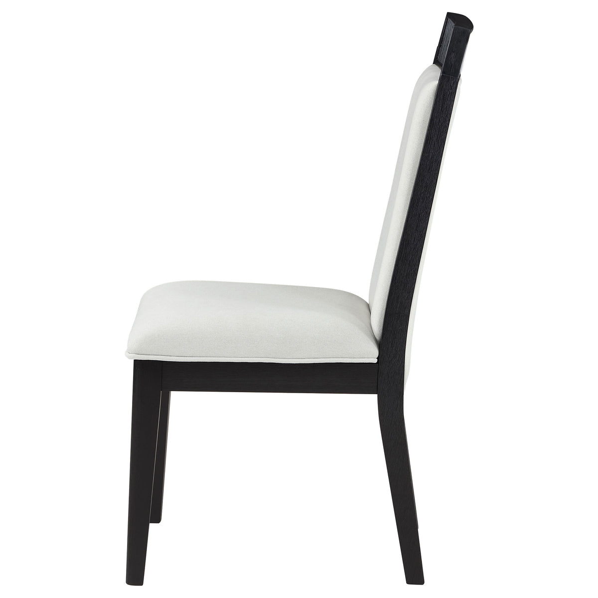 Brookmead Dining Side Chair Ivory and Black (Set of 2)