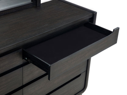 Leandro 4-piece Eastern King Bedroom Set Burnished Black