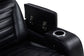 Zuma 3-piece Faux Leather Dual Power LED Sofa Set Black