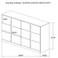 Ines 5-piece Queen Bedroom Set Navy and White High Gloss