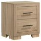 Arielle 5-piece Eastern King Bedroom Set Light Oak