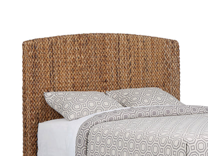 Laughton Banana Leaf California King Panel Bed Amber