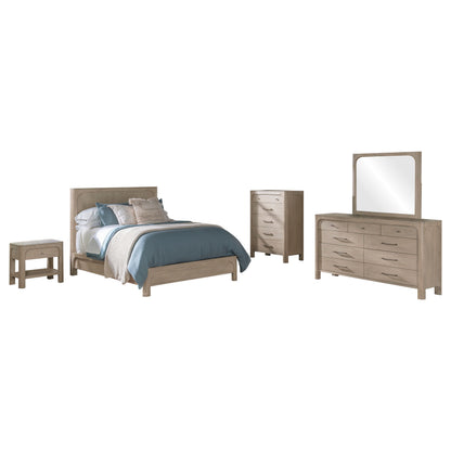 Solano 5-piece Eastern King Bedroom Set Weathered Mango