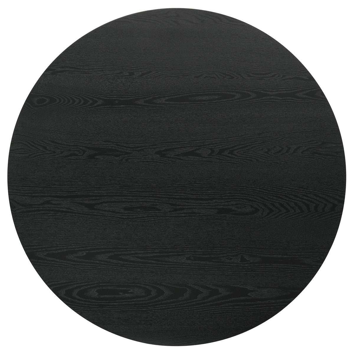 Hamlyn 43-inch Round Wood Counter Height Dining Table Black