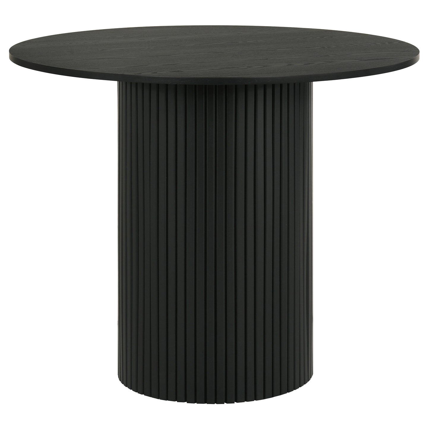 Hamlyn 5-piece Round Wood Counter Height Dining Set Black