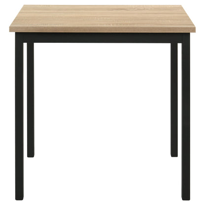 Garza Space Saving Rectangular Dining Table Greige Oak