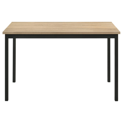 Garza Rectangular 47-inch Dining Table Greige Oak
