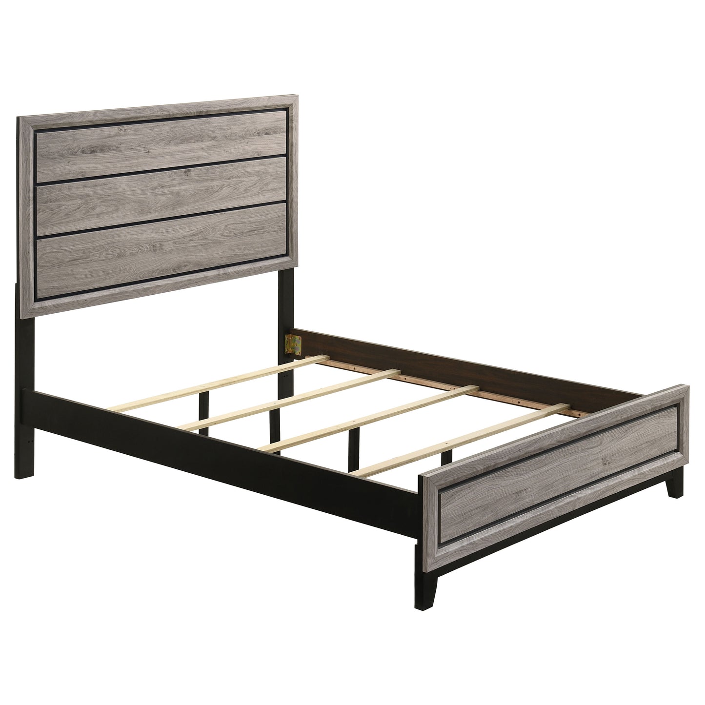 Valen Five-piece Full Bedroom Set Light Taupe