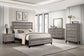 Valen 2-drawer Nightstand Bedside Table Light Taupe