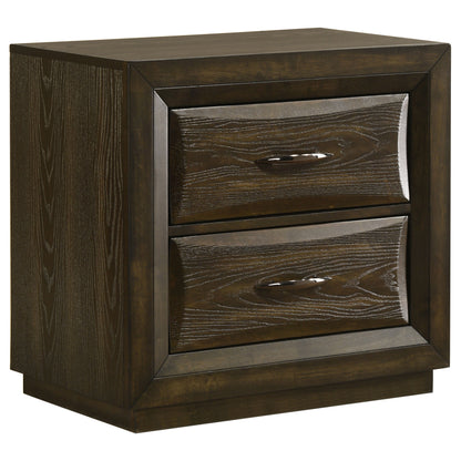 Atlas 4-piece Queen Bedroom Set Dark Oak