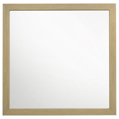 Hendricks Dresser Mirror Light Oak