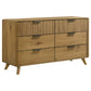 Bennett 4-piece California King Bedroom Set Light Oak