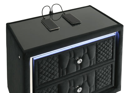 Lorient 4-piece California King Bedroom Set Black