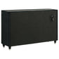 Ravenne 5-piece Velvet Upholstered California King LED Bedroom Set Black