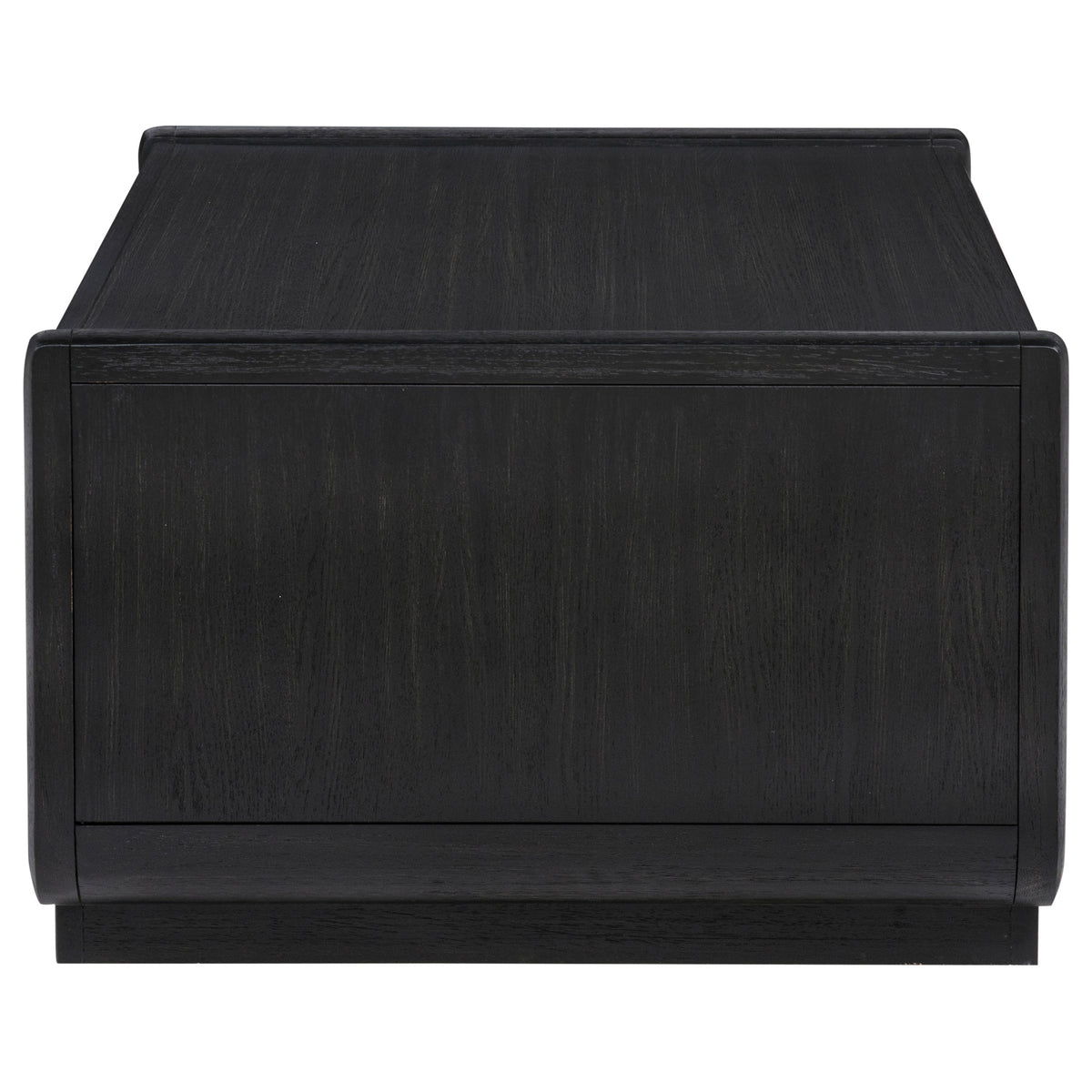 Leandro 2-piece Wood Coffee and End Table Set Burnished Black