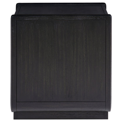 Leandro 3-piece Wood Coffee and End Table Set Burnished Black