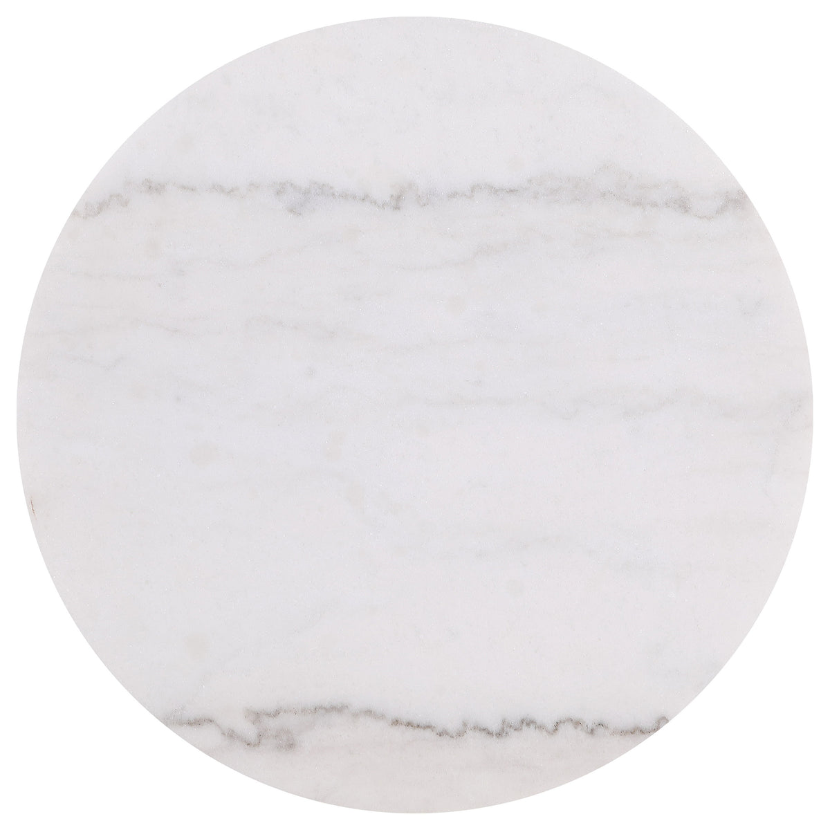 Jason 3-piece Round White Marble Coffee Table Set Greige