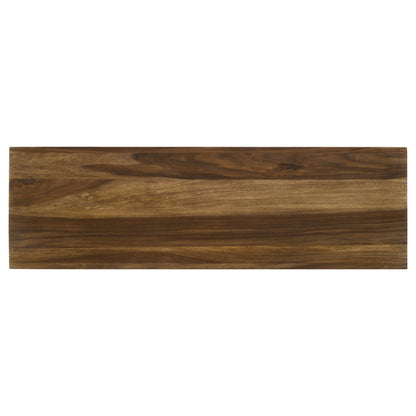 Odilia Rectangular Solid Wood Entryway Console Table Auburn